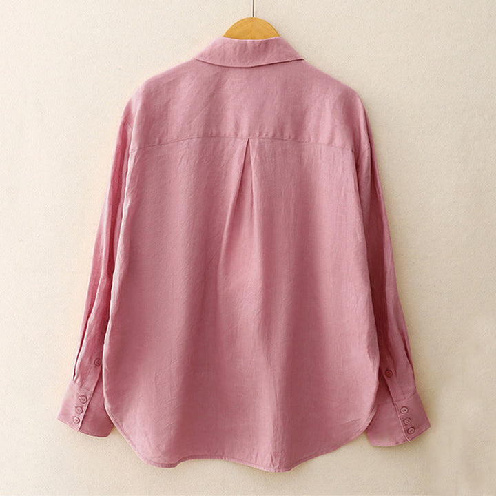 Set da meditazione da donna con tasche, in 2 pezzi, con maglietta a maniche lunghe e cardigan, estivo, con Buddha Stones - image 4