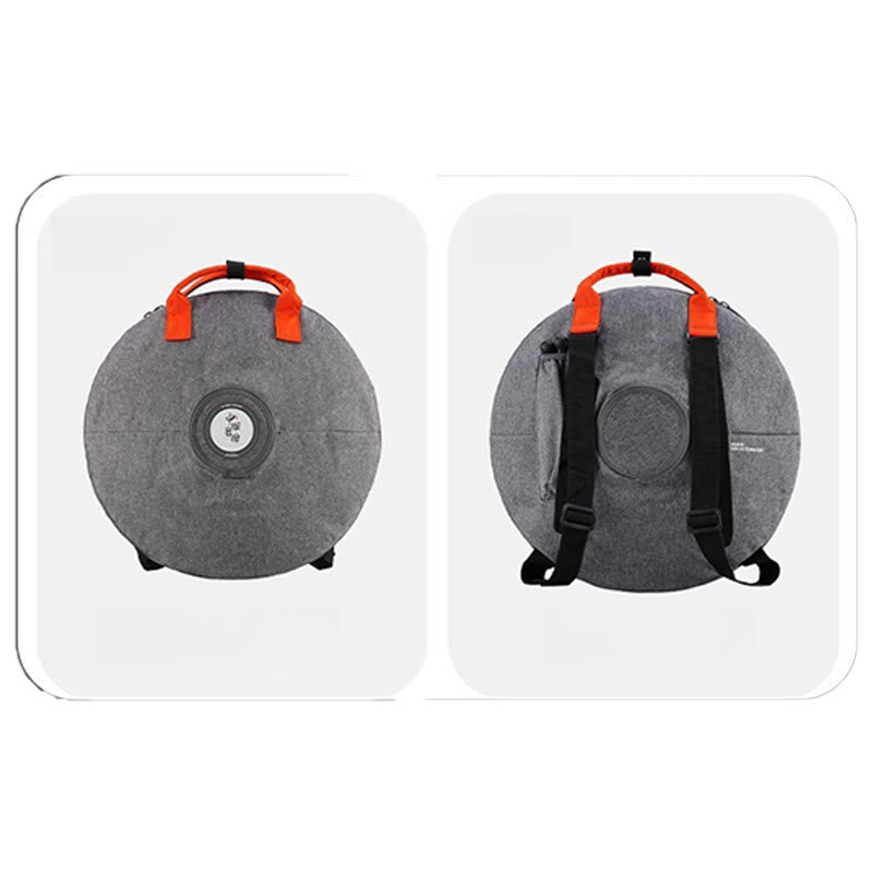 Kit per meditazione yoga con tamburo in acciaio Buddha Stones, 9 note, strumento handpan da 15 pollici