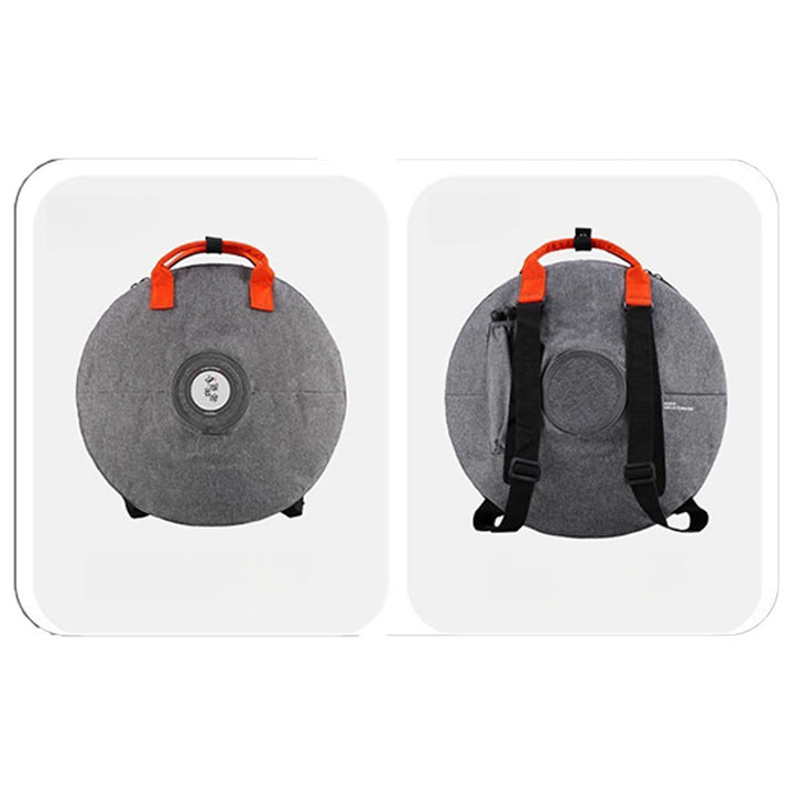 Kit per meditazione yoga con tamburo in acciaio Buddha Stones, 9 note, strumento handpan da 15 pollici