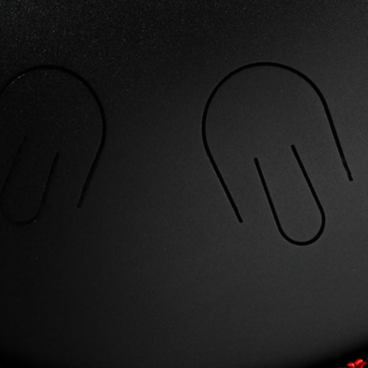 Kit per meditazione yoga con tamburo in acciaio Buddha Stones, 9 note, strumento handpan da 15 pollici - image 4