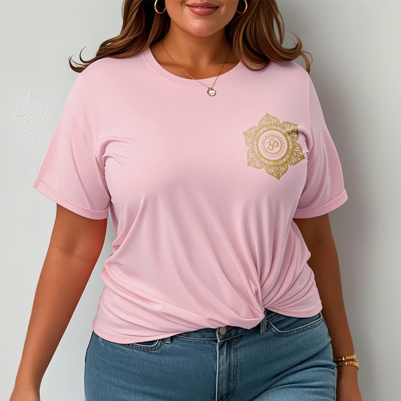 Maglietta con Buddha Stones Golden Mandala OM - image 13