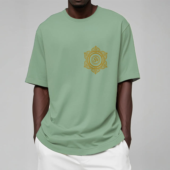 Maglietta con Buddha Stones Golden Mandala OM - image 15