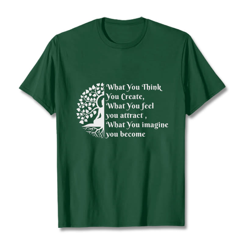 Maglietta Buddha Stones Half-meditation Buddha Tree - Verde foresta - 2XL - image 11