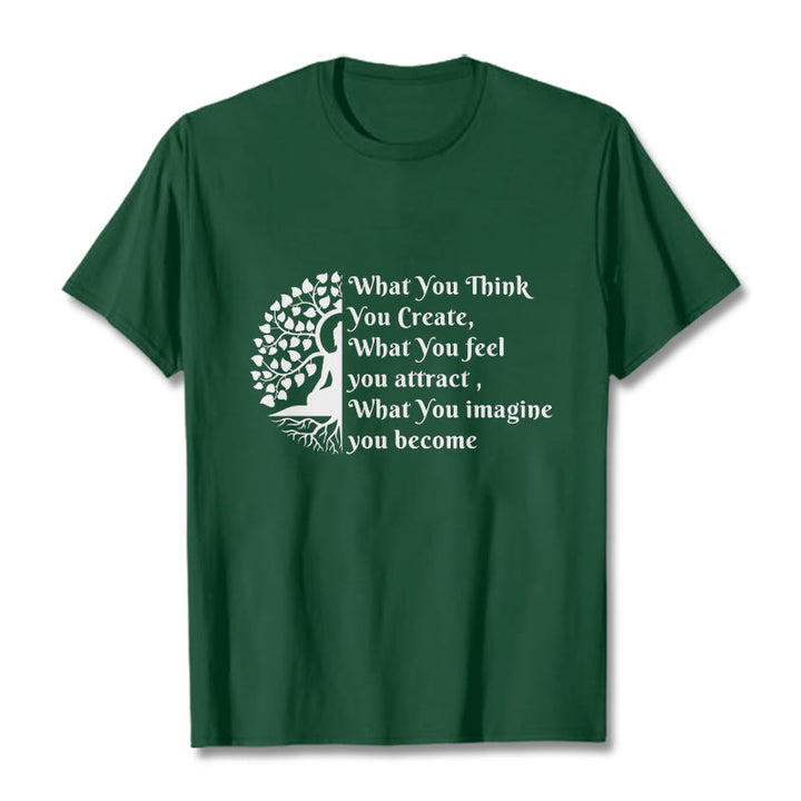 Maglietta Buddha Stones Half-meditation Buddha Tree - Verde foresta - 2XL - image 11
