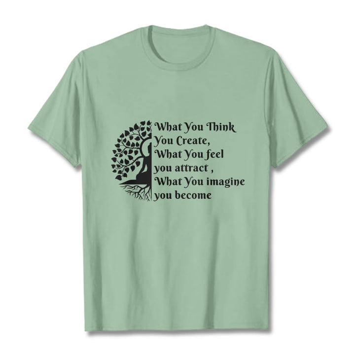 Maglietta Buddha Stones Half-meditation Buddha Tree - Verde pallido - 2XL - image 14