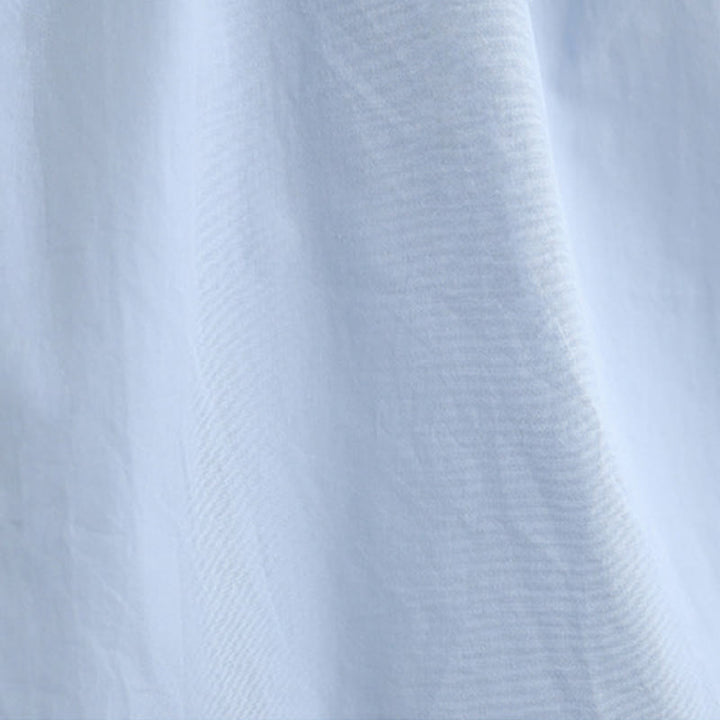 Canotta da donna in cotone e lino, senza maniche, con scollo all'americana, tinta unita , Buddha Stones, estate - image 6