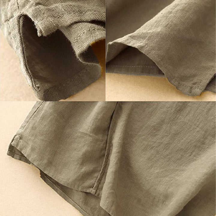 Gilet senza maniche da donna con ricamo etnico e design asimmetrico a Buddha Stones. - image 6