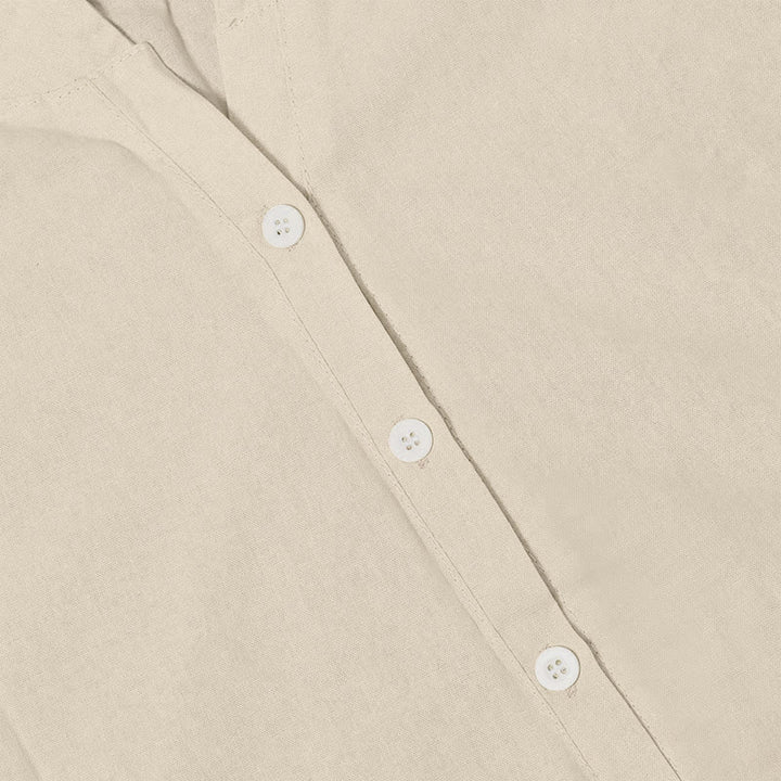 Buddha Stones Camicia da donna a maniche corte con colletto a punta e bottoni casual e semplici - image 42