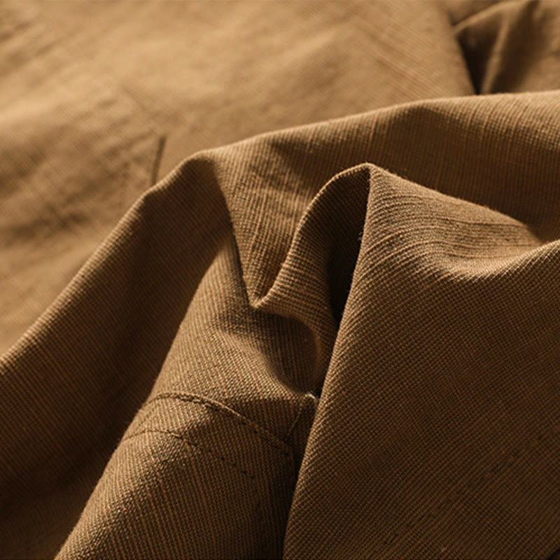 Pantaloncini da donna in poliestere con tasche, casual, estivi, elasticizzati e semplici, con Buddha Stones - image 3