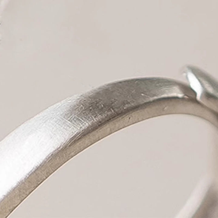 Anello di protezione regolabile in argento sterling 925 con Buddha Stones e ossidiana lucida naturale - image 3