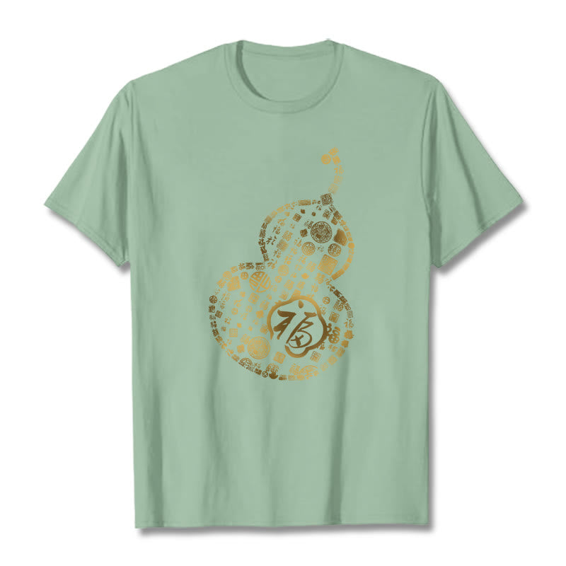 Maglietta con design del personaggio Buddha Stones Gourd Fu - Verde pallido - 2XL - image 15