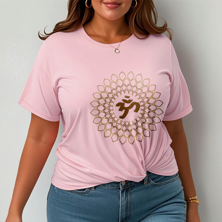 Maglietta con design OM a rombo Buddha Stones - image 14