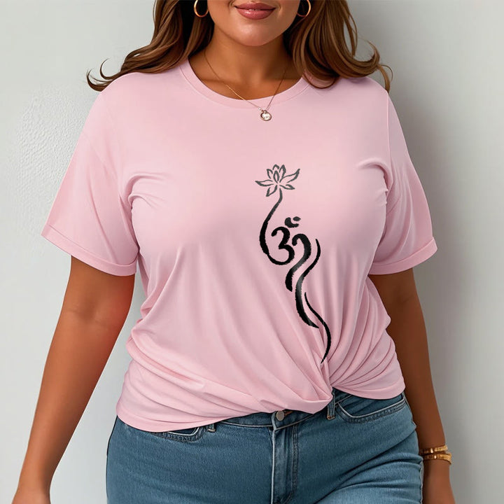 Maglietta con disegno Buddha Stones Lotus Flower Om - image 13