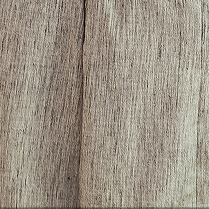 Pantaloni da uomo in cotone e lino con elastico in vita, casual, tinta unita, con coulisse e tasche, modello Buddha Stones