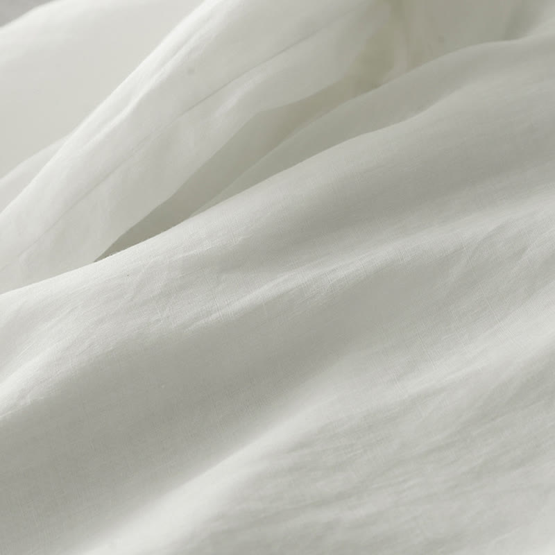 Pantaloni a gamba larga da donna in cotone con tasche, modello Buddha Stones Commute, tinta unita, con ricamo in pizzo - image 5