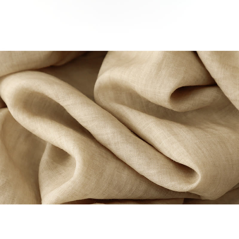 Pantaloni a gamba larga da donna in cotone con tasche, modello Buddha Stones Commute, tinta unita, con ricamo in pizzo - image 22