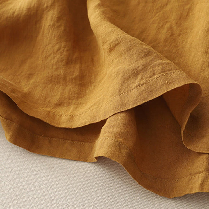 Maglietta da donna in poliestere a maniche corte con scollo rotondo e motivo Buddha Stones, semplice e con lavorazione a fili - image 15