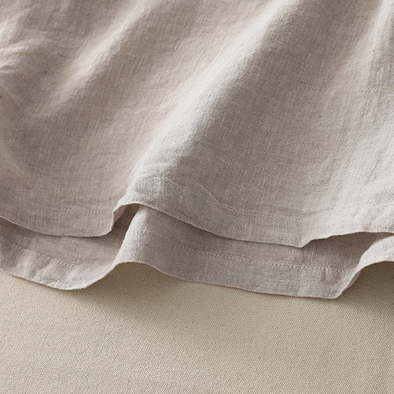 Maglietta da donna in poliestere a maniche corte con scollo rotondo e motivo Buddha Stones, semplice e con lavorazione a fili - image 28