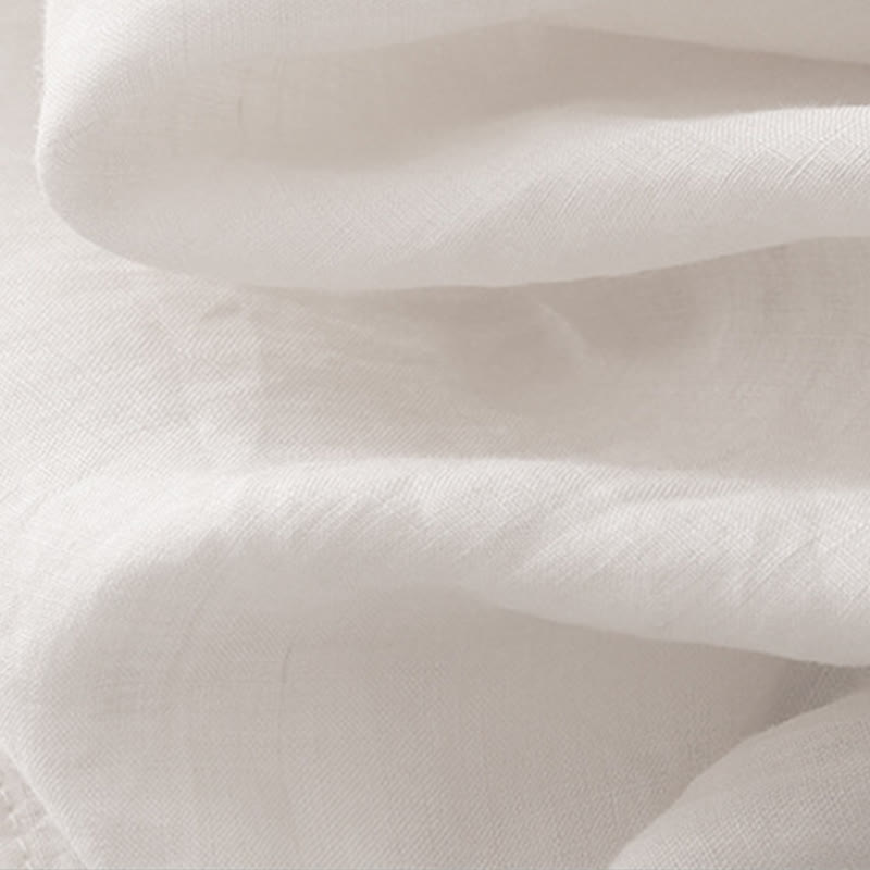 Camicia da donna con maniche a tre quarti e scollo rotondo con bottoni semplici e motivo Buddha Stones - image 20