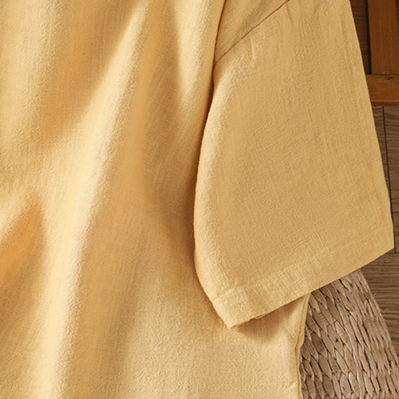 Maglietta da donna in cotone a maniche corte con scollo rotondo, casual ed estiva, motivo Buddha Stones - image 12