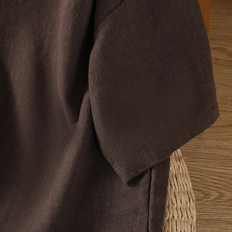 Maglietta da donna in cotone a maniche corte con scollo rotondo, casual ed estiva, motivo Buddha Stones - image 19
