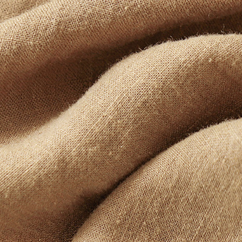 Maglietta da donna in cotone a maniche corte con scollo rotondo, casual ed estiva, con Buddha Stones e ricamo - image 9