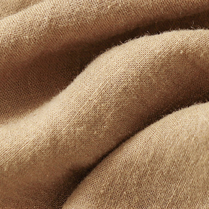 Maglietta da donna in cotone a maniche corte con scollo rotondo, casual ed estiva, con Buddha Stones e ricamo - image 9