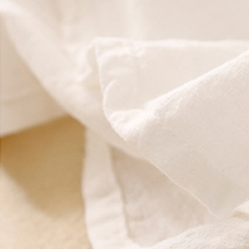 Maglietta da donna in cotone a maniche corte con scollo rotondo, casual ed estiva, con Buddha Stones e ricamo - image 15