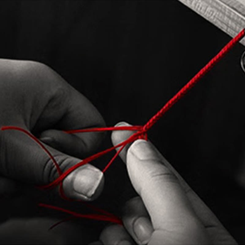 Braccialetto intrecciato fatto a mano con corda a forma di pesce koi, con Buddha Stones e oro 999, protezione dalla fortuna - image 18