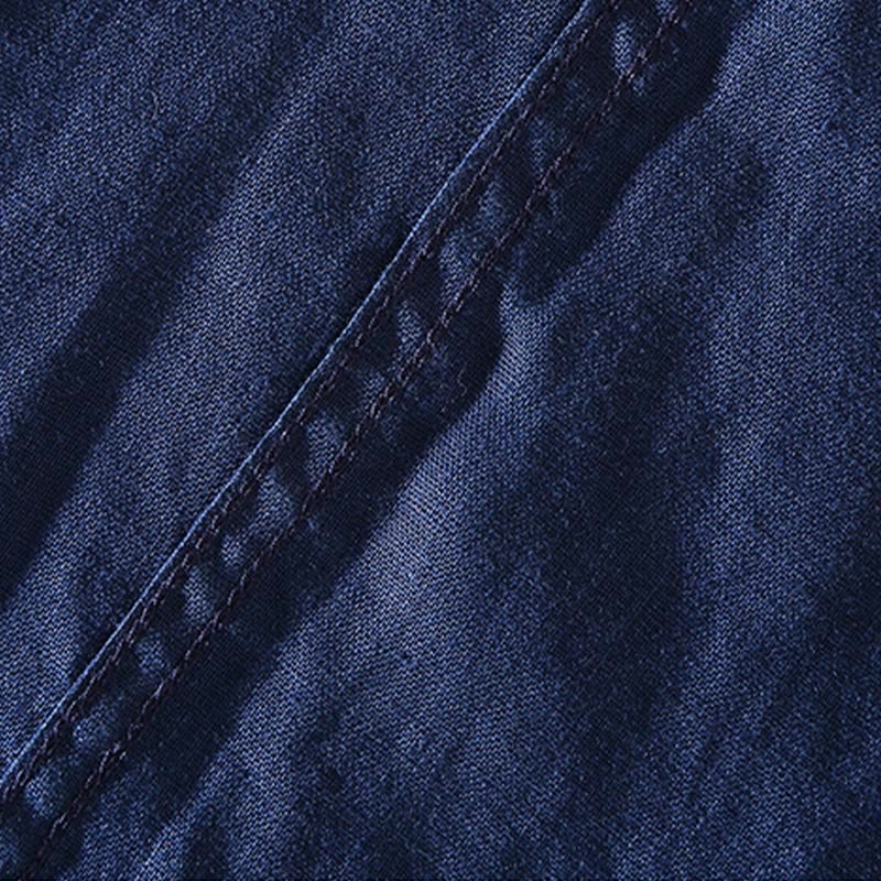 Camicia da uomo in lino a maniche corte con design estivo Buddha Stones - image 6
