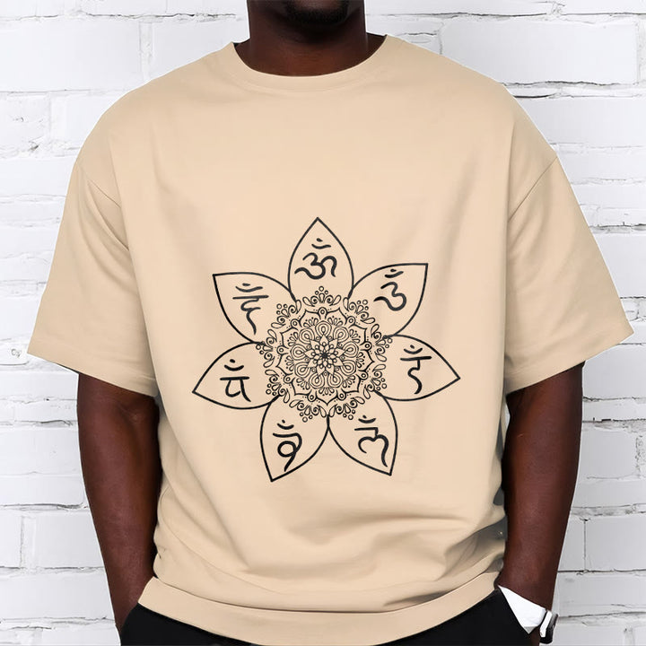 T-shirt con Buddha Stones Mandala Om Mani Padme Hum - image 12