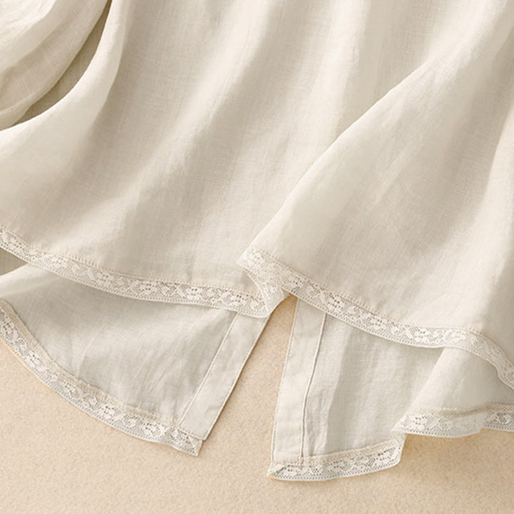 T-shirt casual da donna in cotone e poliestere con scollo a giro e stampa Buddha Stones - image 19