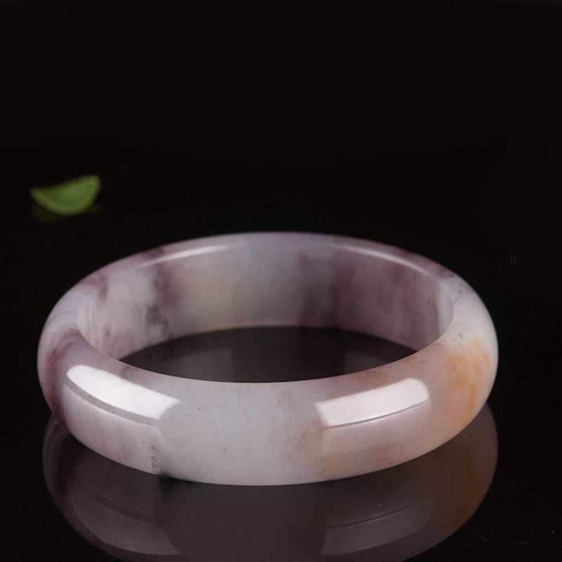 Braccialetto di protezione della felicità in giada viola Buddha Stones