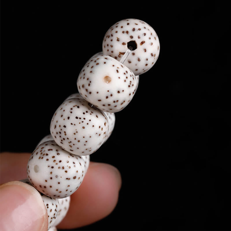 Buddha Stones Braccialetto per la pace interiore con motivo a elefante, stella e luna, lucidato a mano - image 6