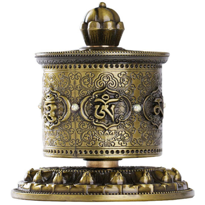 Buddha Stones Ruota di preghiera di benedizione tibetana Decorazione per auto