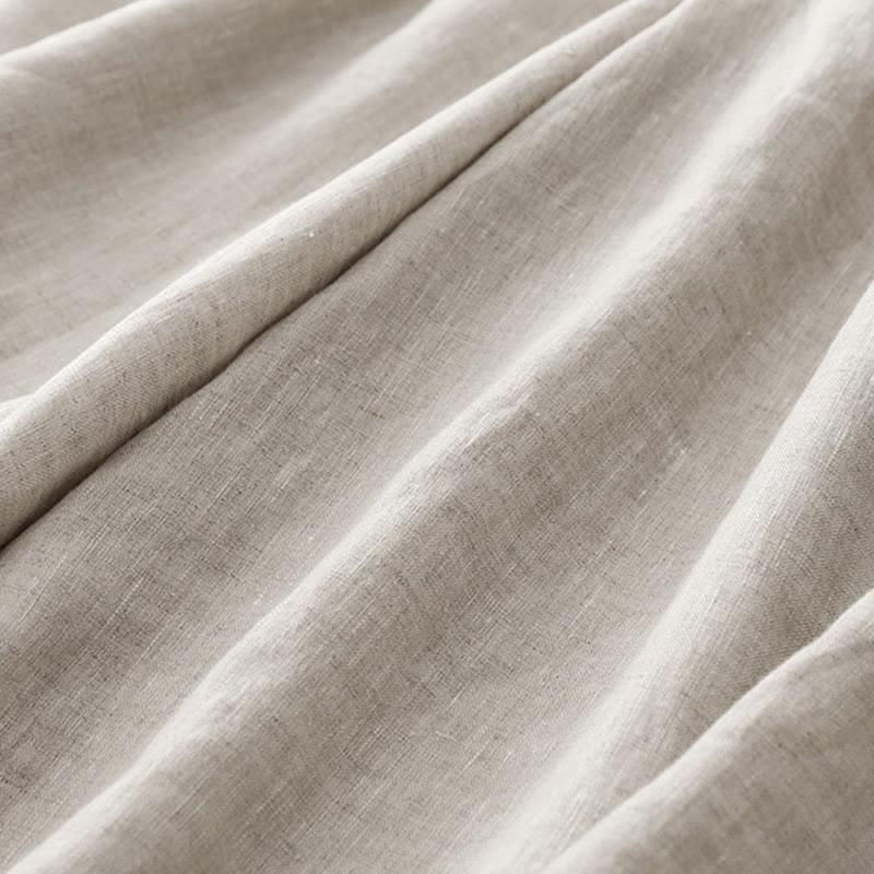 Buddha Stones Pantaloni Capri corti estivi da donna con elastico in vita e tasche, a gamba larga - image 20