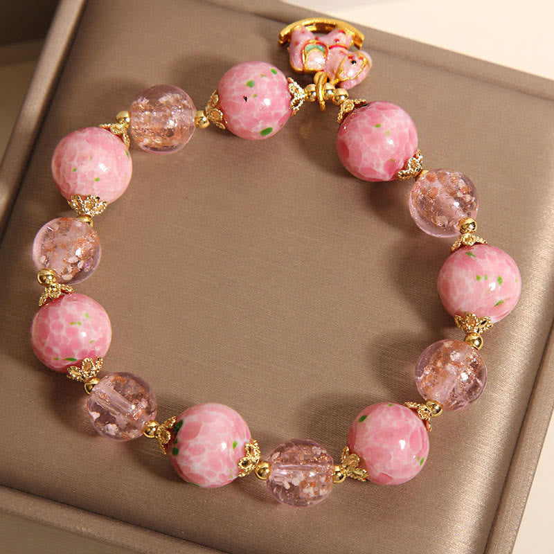 Buddha Stones Bracciale Liuli Rocking Year Of The Horse - image 4