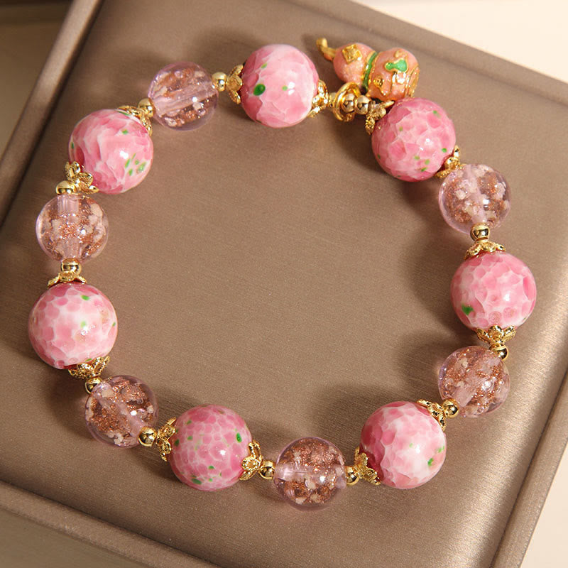 Buddha Stones Braccialetto Liuli di zucca - image 2