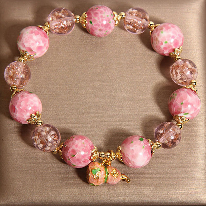 Buddha Stones Braccialetto Liuli di zucca - image 3