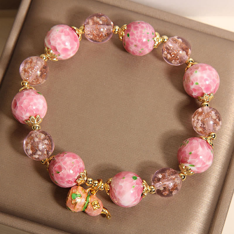 Buddha Stones Braccialetto Liuli di zucca - image 4