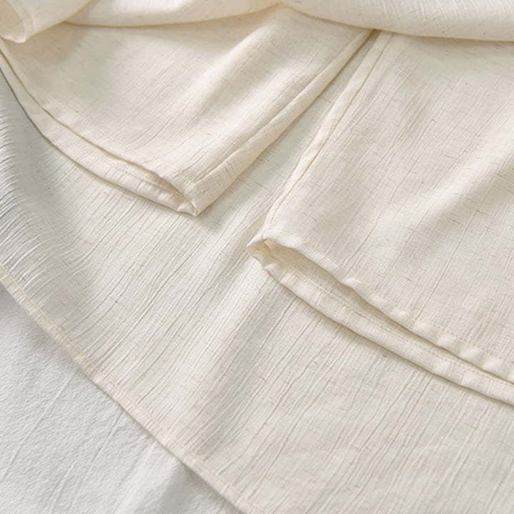 Buddha Stones Gonna e pantaloni da donna con tasche e spacchi sull'orlo in tinta unita - image 10