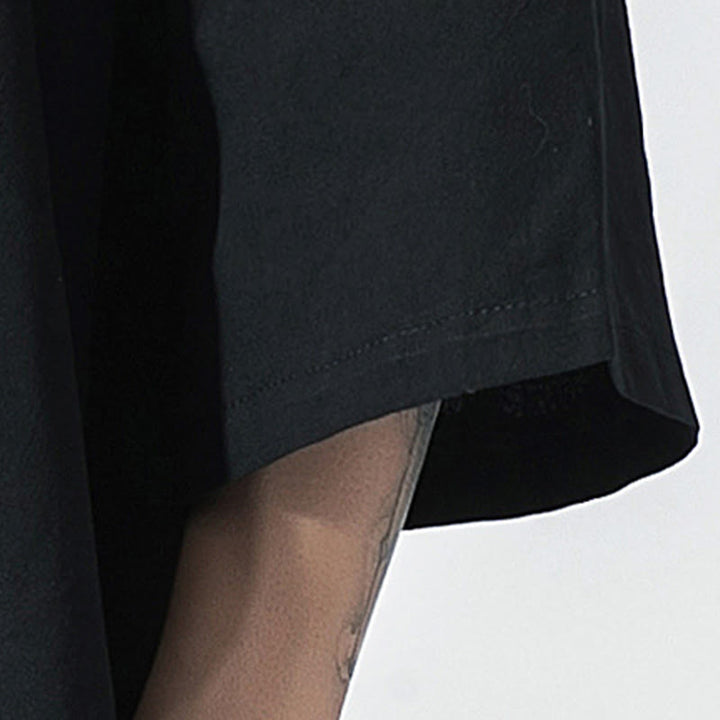 Giacca aperta sul davanti in cotone e lino da uomo, kimono con maniche a tre quarti, stile Buddha Stones Tang Suit - image 14