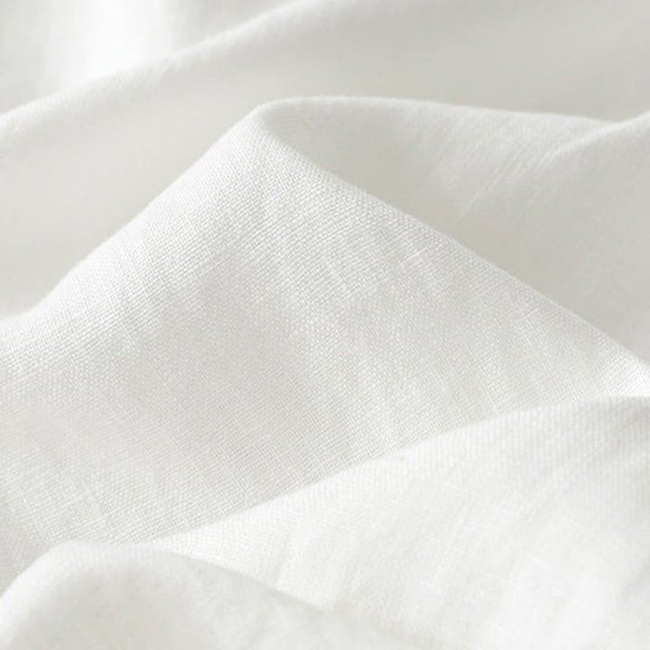 Pantaloni larghi da donna in cotone con tasche e cerniera, stile retrò casual Buddha Stones - image 13