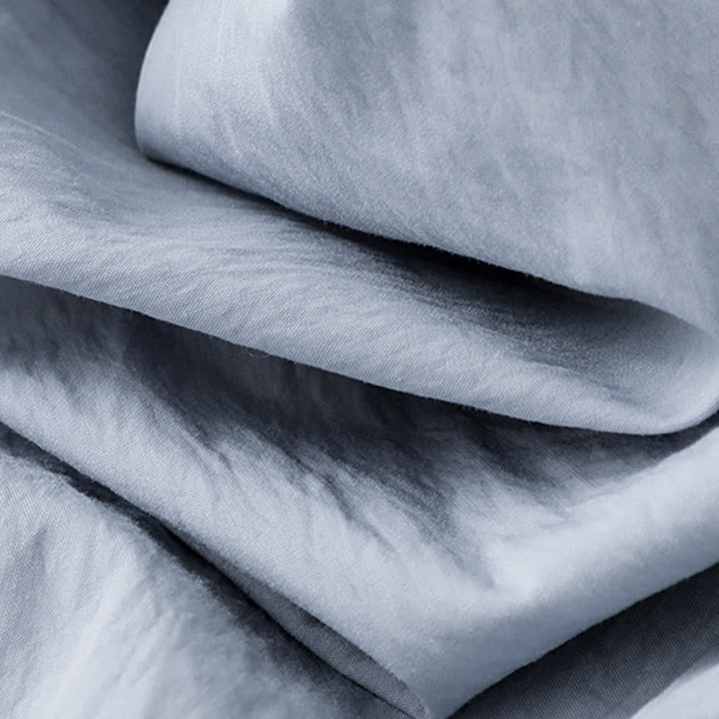 Pantaloni larghi da donna in cotone con orlo cavo, lunghezza 7-8, con tasche, modello Buddha Stones - image 4