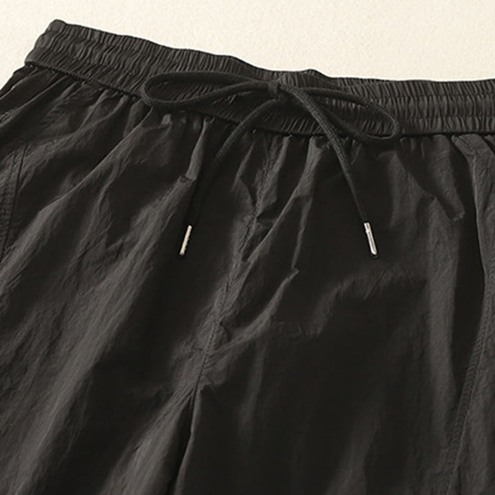 Pantaloni Buddha Stones Summer Vintage con coulisse e polsini con tasche