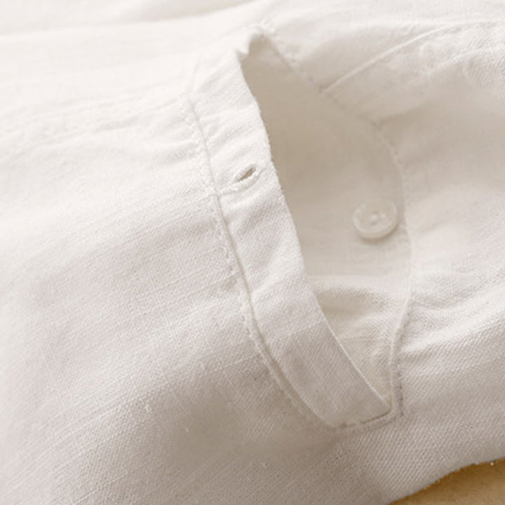 Gonna da donna in cotone con coulisse e vita elastica a trapezio, motivo Buddha Stones - image 9