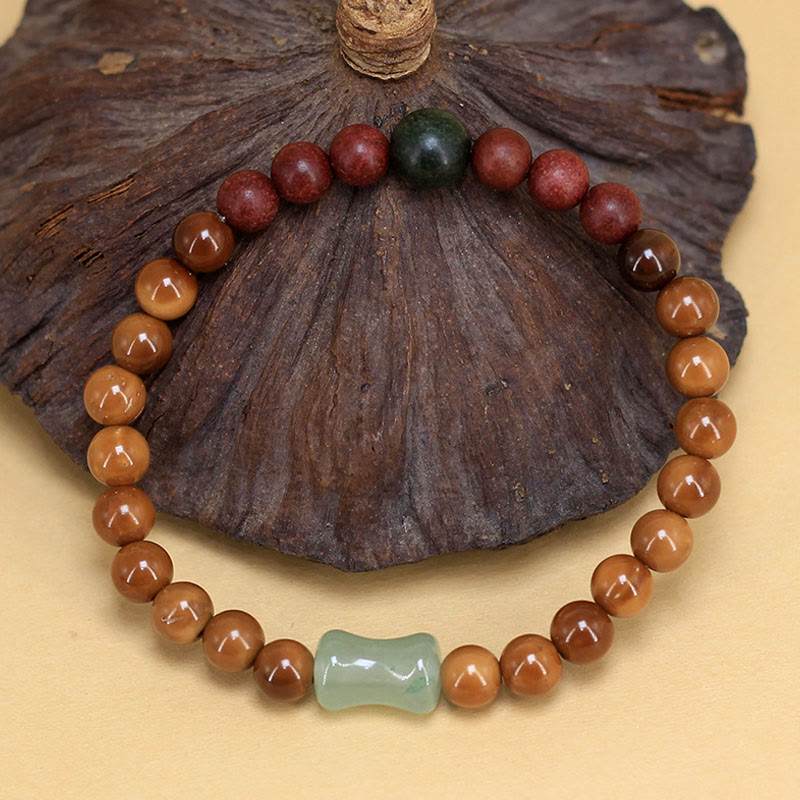 Bracciale Buddha Stones Kuka Seed che allontana gli spiriti maligni - Kuka Seed (circonferenza del polso: 15-17 cm) - image 1
