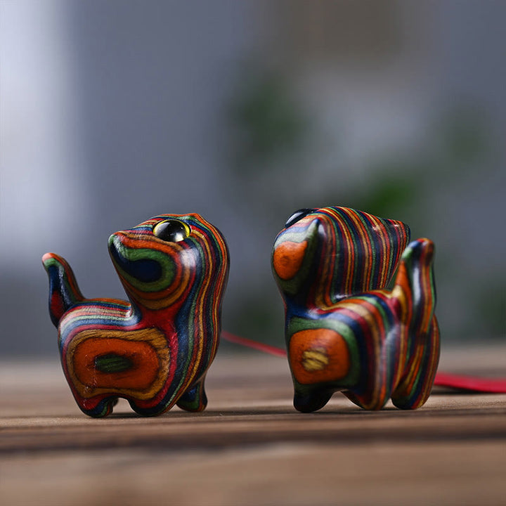 Buddha Stones, eucalipto arcobaleno, simpatici animali da gatto, decorazione calma - image 10