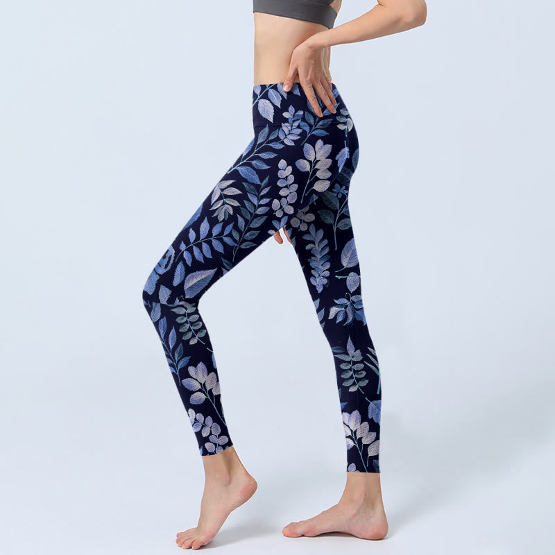 Leggings da palestra con stampa di Buddha Stones, pantaloni da yoga da donna - image 3