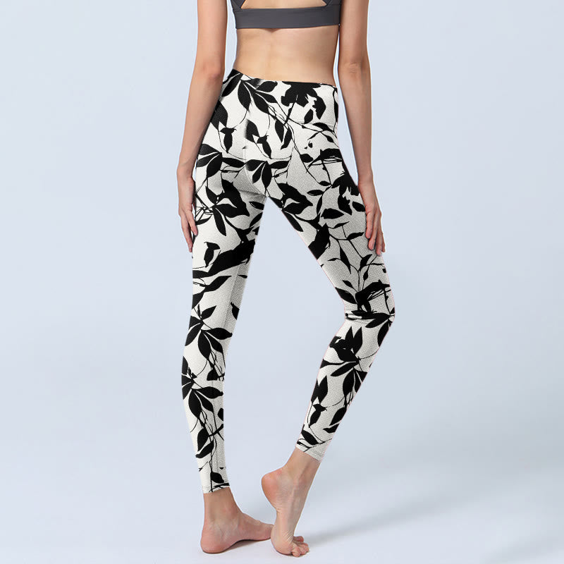Leggings da palestra con stampa di Buddha Stones, pantaloni da yoga da donna - image 5